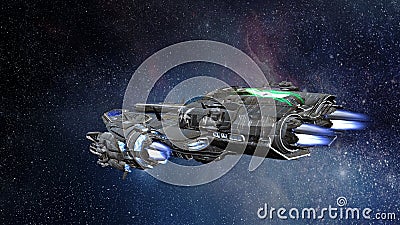 Space ship Stock Photo