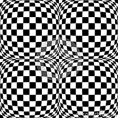 3D circular burst. Convex globe, sphere, orb distort. Inflate design pattern. Radiation, bulge, bloat effect. Radial, radiating Vector Illustration