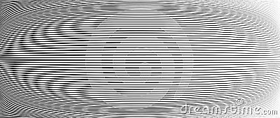 3D circular burst. Convex globe, sphere, orb distort. Inflate design pattern. Radiation, bulge, bloat effect. Radial, radiating Vector Illustration