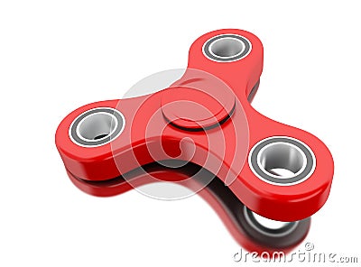 3d Colorful fidget spinner Cartoon Illustration