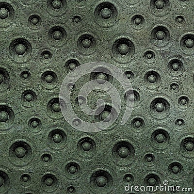 3d composition grunge old speaker sound system Stock Photo