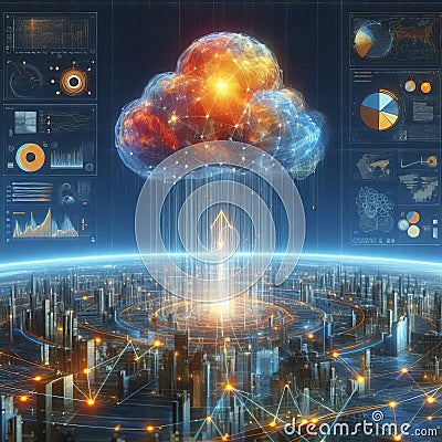 162 25. 3D Data Visualization_ Representing complex data sets a Stock Photo