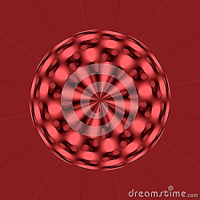 3D Generative render of colorful background tile Stock Photo