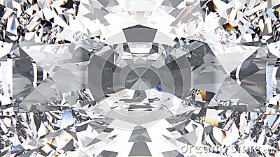 3D illustration closeup crop diamond texture macro zoom Cartoon Illustration