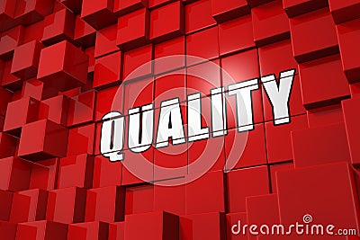 3D Illustration Cube Concept - Quality Stock Photo