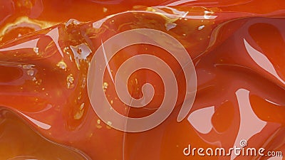 3D Illustration Honey Abstract Texture Stock Photo