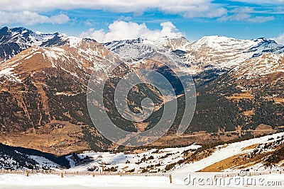 D`incles valley near Soldeu, Andorra Stock Photo