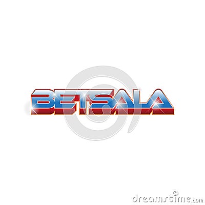 3D Logo Design Stock Photo