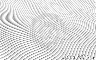 3D papercut abstract pattern. Gradient white paper layers. Vector background. Design layout of shape paper cut . Vector Illustration