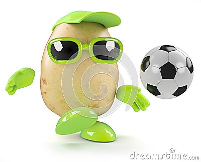 1 On 1 Soccergaming Potatoes