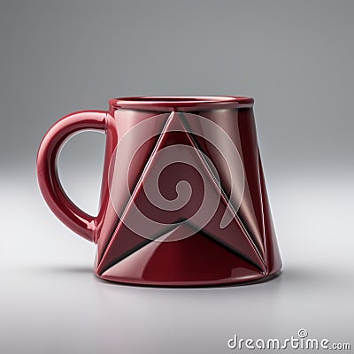 3d Printed Star Trek Mug With Unreal Engine 5 Style Stock Photo