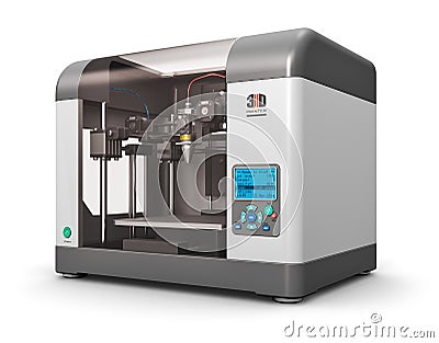 3D printer Stock Photo