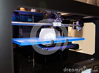 3D Printer - FDM Printing Stock Photo