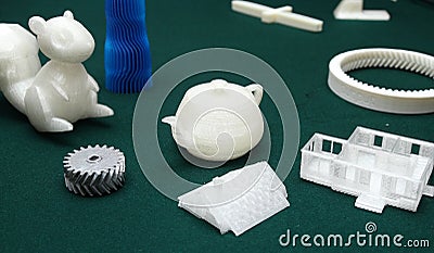 3D Printer - Print model Stock Photo