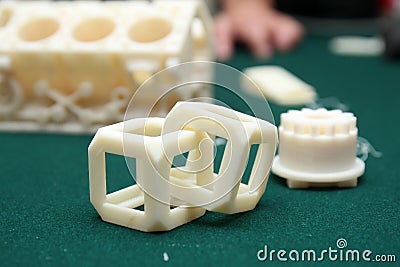 3D Printer - Print model Stock Photo