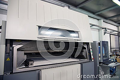 3D Printer (SLS) Stock Photo