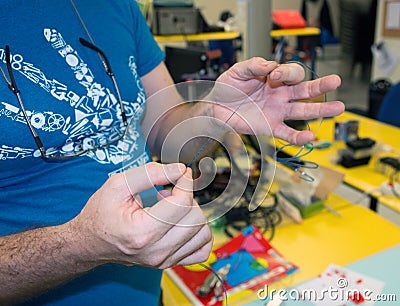 3D Printing - The italian scientific FabLab Editorial Stock Photo