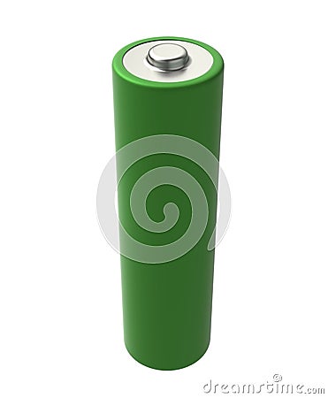 Alkaline battery Stock Photo