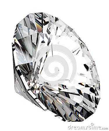 3d render of beautiful diamond Stock Photo