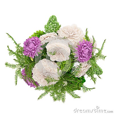 3d render - bunch of flowers Stock Photo