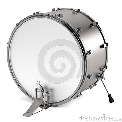 3d render of drum Stock Photo