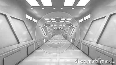 Futuristic interior concept architecture Stock Photo