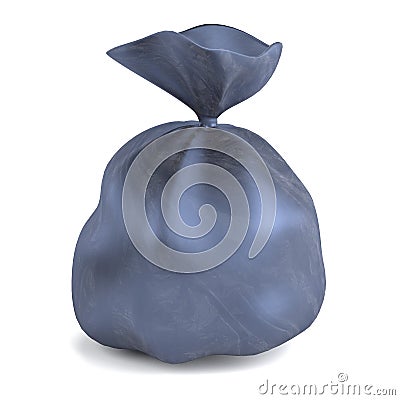 3d render of garbage bag Stock Photo