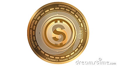3d Illustration All Sports Soc Cryptocurrency Coin Symbol Stock Photo