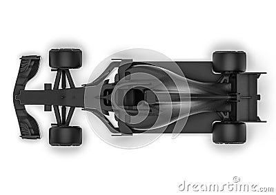 F1 car radiography Stock Photo