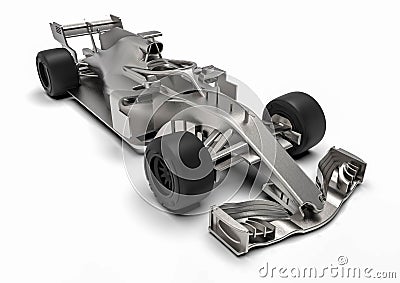 F1 car radiography Stock Photo