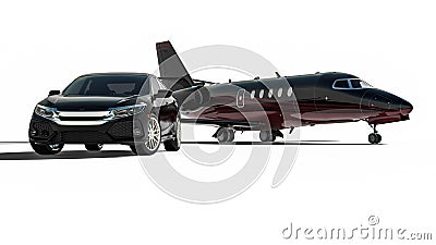 Rich lifestyle transportation vehicles Stock Photo