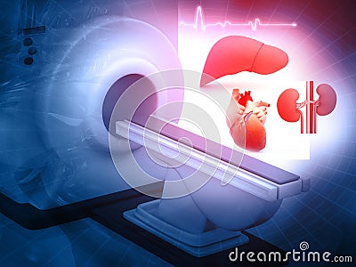 Magnetic Resonance Imaging scanner, MRI, CT scanners Stock Photo