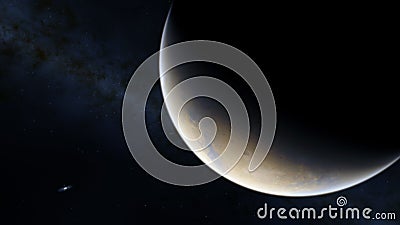3d render. Mars high resolution image. Mars is a planet of the solar system. 4k in outer space, Surface. High quality. Stock Photo