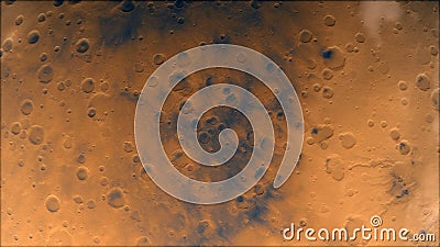 3d render. Mars high resolution image. Mars is a planet of the solar system. 4k in outer space, Surface. High quality. Stock Photo