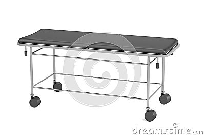 3d render of medical bed Stock Photo