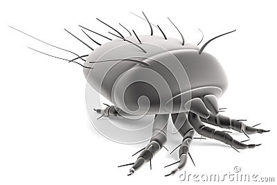 3d render of mite Stock Photo