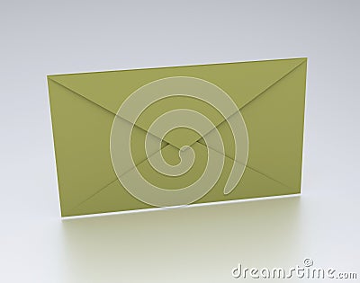 3d rendered envelope Stock Photo