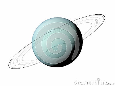 the uranus Cartoon Illustration