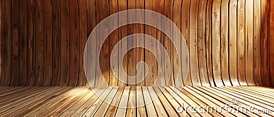 D Rendered Maple Wood Image for Website or Print Ad. Concept Maple Wood Rendering, 3D Image, Stock Photo