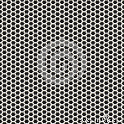 3d rendered seamless metal background Stock Photo