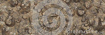 3D rendering. Corrosion metals- background abstract pattern Stock Photo