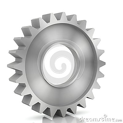 3d rendering Gears Background Stock Photo