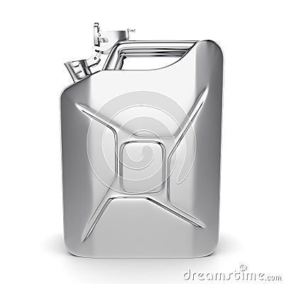 3D rendering jerrycan Stock Photo