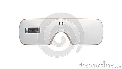 3d rendering of Realistic VR headset glasses Stock Photo