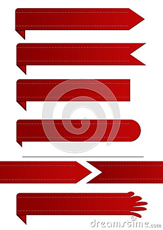 3D Ribbon Stock Photo