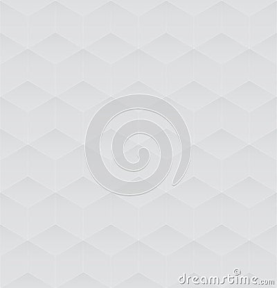 3d seamless cube background gray Vector Illustration