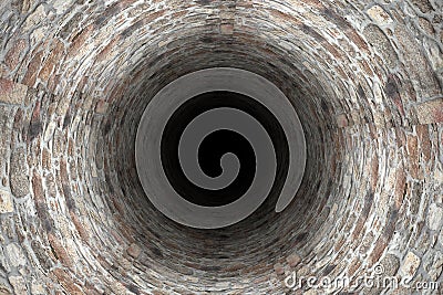 3d tunnel Stock Photo