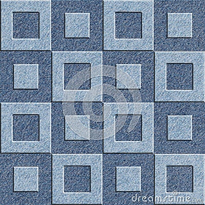 3D wall decorative tiles - Decorative paneling pattern Stock Photo