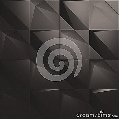 3d Wall Tiles / Panel Stock Photo