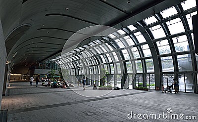 Daan Park Station, Taipei Editorial Stock Photo